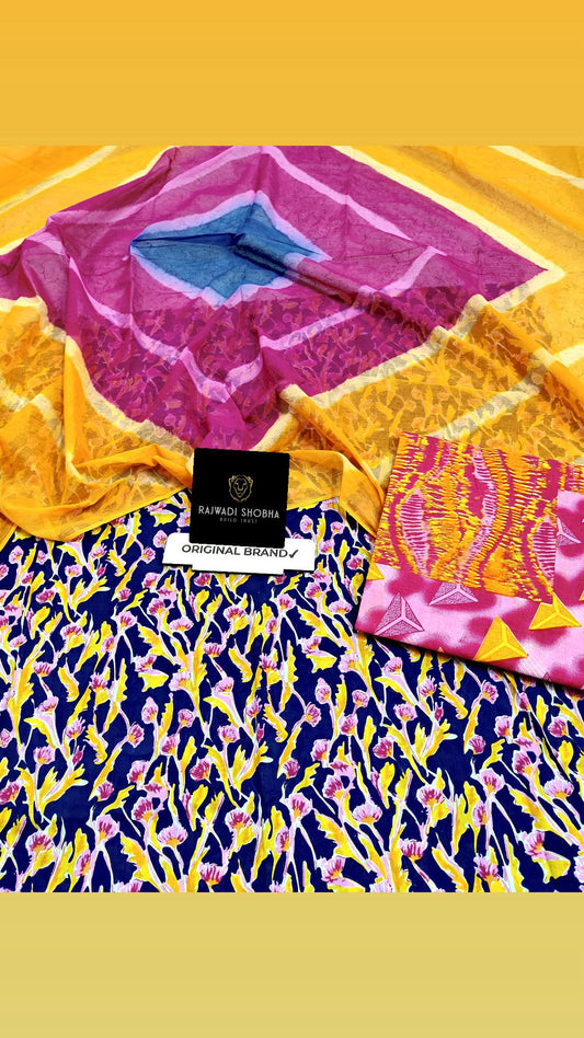 Beautiful new Lehriya print suit β¨