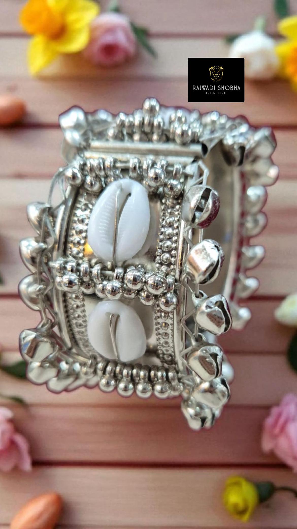 Oxidised Silver Bracelet