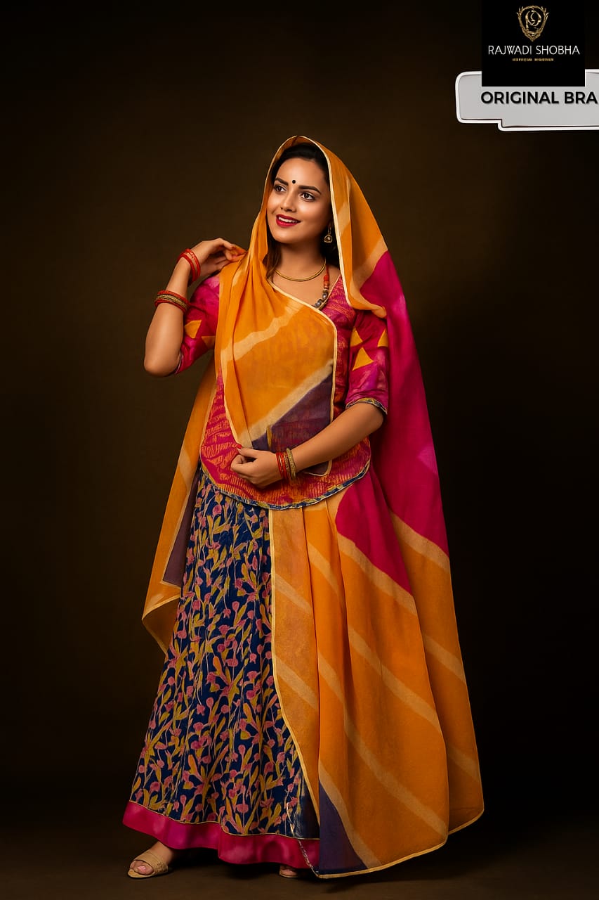 Beautiful new Lehriya print suit β¨