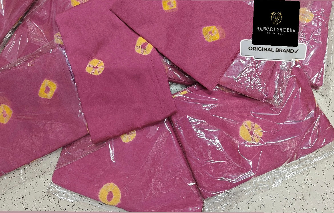 High quality chanderi cotton fabric