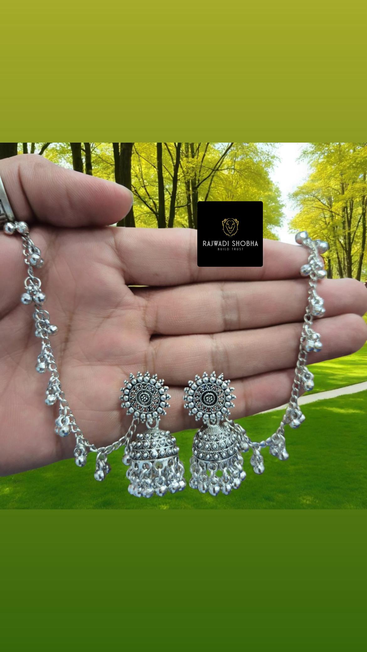 Jhumka Earrings ,Crafted from high-quality artificial jewellery materials ( Minimum Order 2 Quantity )