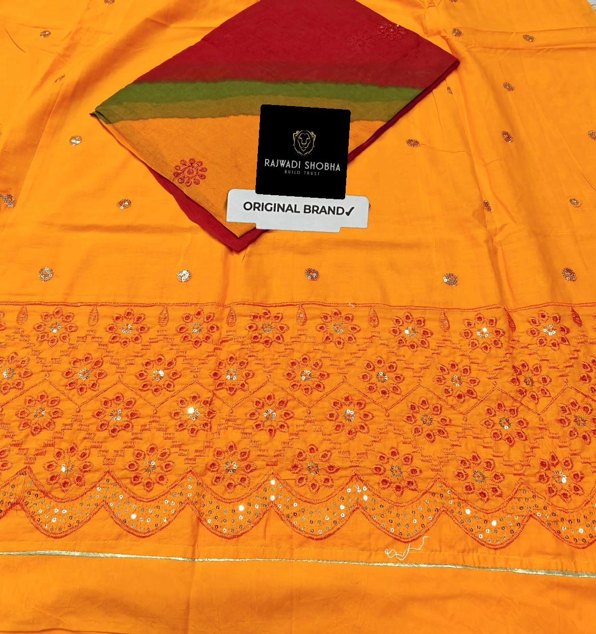 Lehnga heavy wide dhaga ,taari chikan border work, taari and bunti jaal work ✨