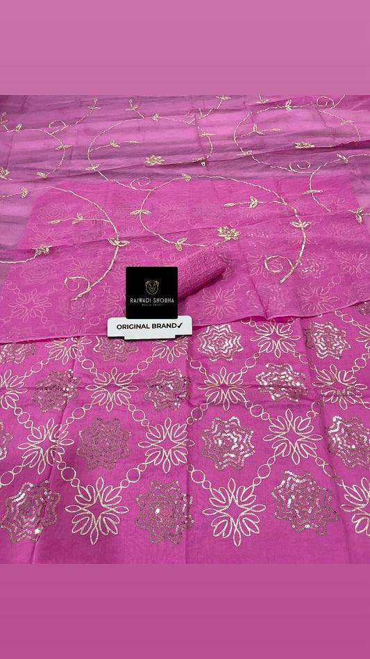 Chanderi Cotton Fabric