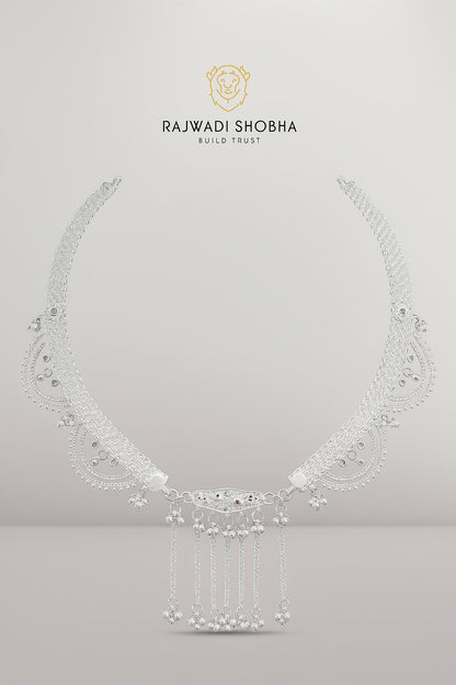 Silver-Plated Kamar Band , Beautifully complements any outfit